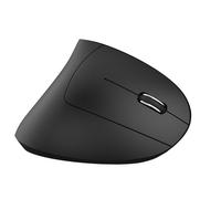 GOWENIC Ergonomic Wireless Vertical Mouse, 2.4G and Bluetooth 5.1 Dual Mode Connection, 800 to 2400 DPI Adjustable, Silent Click, with 7 Color RGB Lighting, for Office Work and PC Laptop (Black)