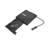 GOWENIC External CD DVD Drive, USB3.0, Type C External CD DVD VCD Drive, Ultra Slim CD Burner, Portable DVD CD Rewriter Burner for for Linux, for OS X