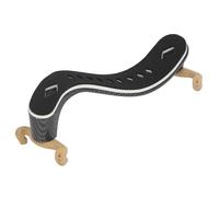 GOWENIC Fully Adjustable Violin Shoulder Holder Secure Grip Lightweight Breathable Comfortable Support for 4/4 3/ Size Violin Players Black Carbon Fiber