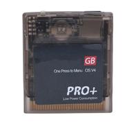 GOWENIC Game Cartridge, 64Mbit 1000 in 1 Game Cartridge, 4G Memory, Energy Saving for Gameboy Color Gameboy Advance SP, with Auto Save Backup (Grey Transparent)
