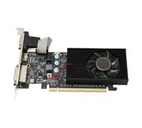 GOWENIC Graphics Card, 2560x1600 Computer Graphics Card, 589MHz 1000MHz Gaming Graphics Card for HD Multimedia Interface DVI VGA Interface (1GD3 64BIT)
