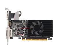 GOWENIC GT610 1GB Discrete Graphics Card, PC Desktop 64 Bit Graphics Card with HDMI VGA DVI Port, PCI Express X16 2.0 Fast Cooling 64 Bit Graphics Card for Desktop PC