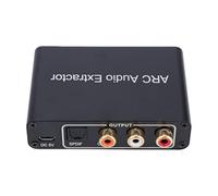 GOWENIC HD Multimedia Interface ARC Adapter, Digital Optical TOSLINK SPDIF Coaxial Analog 3.5mm Stereo Sound Converter with Noise Reduction Technology, for TV Soundbars Amplifiers