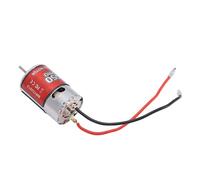 GOWENIC High Efficiency RC Car Boat Brushed Motor Replacement for 12T 550 Brushed Motor for Thrilling Adventures on Water or Land