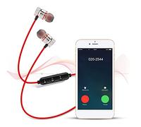 GOWENIC In-Ear Headphone In-Ear Stereo Earphone Stereo Earphone Fpr Phone (Red)