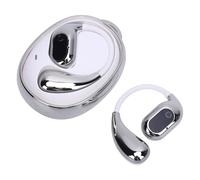 GOWENIC Language Translator Headphones, Bifi Stereo in Two Pathways The Headphones Translator of Languages Admit 144 to Travel (White Silver)