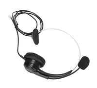 GOWENIC Lightweight Wired Earphone for Landline Phone | RJ9 Telephone Headset with Noise Cancelling Microphone, 330° Adjustable Flexible Mic for Call Center Office Home, Hearing