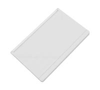 GOWENIC Mahjong Card Holder Angled Viewing 3D Printed Foldable Slides Under Mat Stand for Table Games (White)