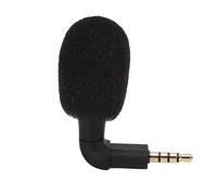 GOWENIC Mini Omni Directional 3.5mm Jack Microphone, 360° Surround Radio Portable Mic for Smartphone, Lightweight Design