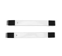 GOWENIC Non Slip Appliance Stand with Wheels 2 Sets | Furniture Raised Base Moving Rollers for Refrigerator Washing Machine Heavy Duty 1348g (White)