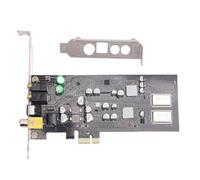 GOWENIC PCIE Sound Card, Professional HiFi Audio with Dual DACs and Headphone Drivers, Optical Fiber Coaxial Digital Sound, for Wins, for OS X, for Android