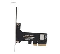 GOWENIC PCIe to Oculink Expansion Card, PCIe Gen4 X4 Adapter with 64Gbps Bandwidth for U.2 SSD, Support Wins, for OS X, for Linux, Includes 80mm 120mm Brackets