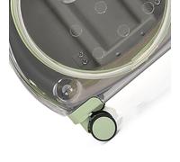 GOWENIC Pet Bubble Backpack Wear Resistant Portable Pet Trolley Case for Small Kittens Dogs Rabbits, Practical, for Outdoor Adventures (Green B)