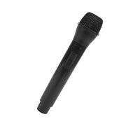 GOWENIC Plastic Mesh Head Prop Microphone for Karaoke Stage, Photography Props, Durable Mic for Singing Performance, Party Toy for Children (Black)