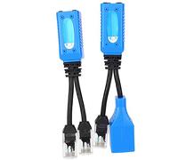 GOWENIC POE Splitter RJ45 Combiner Adapter Kit for IP Security Cameras 5V-48V 30-40m Power Cable