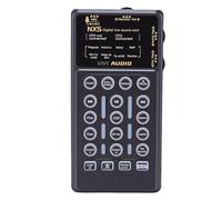 GOWENIC Portable Voice Changer, Bluetooth Voice Modulator with 8 Sound Effects 6 Reverb Modes RGB Light, for PC Phone Tablet Live Streaming Gaming