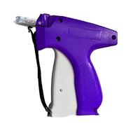 GOWENIC Quick Clothing Fixer Durable Mini Stitch Hemming Gun for On-The-Go Use for Home with 1000 Glue Needles (Purple)