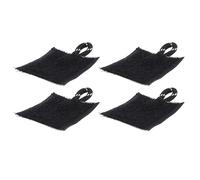 GOWENIC Radio Mic Hanger 4 Pack | Heavy Duty 50Lb Microphone Clip for Law Enforcement Duty Belt Accessories (Short Cable)