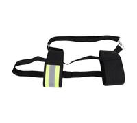 GOWENIC Reflective Fire Extinguisher Carrying Strap Heavy Duty Oxford Cloth Adjustable Firefighter Gear Holder for 2.5 Gallon Water Can, Foam, CO2 Extinguishers Up to 20 Lbs