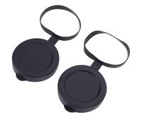 GOWENIC Rubber Objective Lens Cover, 2Pcs Protective Telescope Lens Cap Snug Fit for ID 61 to 64mm with Secure Fit for Binoculars Monoculars Scopes