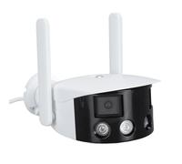 GOWENIC Security Camera Wireless Outdoor, 1080P 2MP WiFi Surveillance Cameras with Motion Detection, Night Vision, 2-Way Audio, Waterproof, Dual Lens 180 Degrees View,for Icsee APP Control