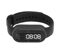 GOWENIC Smart Bracelet, Bluetooth Speaker MP3 Player LED Digital Display Watch with White Noise & 200mah Fast Charging for Outdoor Sports Running Cycling Sleeping (Black)