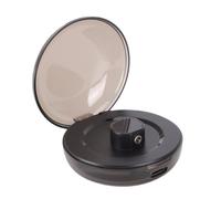 GOWENIC Smart Ring Charging Case RGB Display, Fit for R02 R03 R06 | Smart Ring Charging Case, Color Changing Universal Transparent Portable, with Display, for Travel