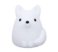 GOWENIC Soft Silicone Fox Pat Light, Rechargeable Bedroom Lamp for Kids, 2700K Warm Light for Restful Sleep, Cute Night for Girls
