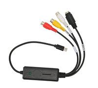 GOWENIC Sound Video Card to USB Converter Adapter for OS X, Support AV Full Format Video Input, Plug and Play