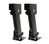 GOWENIC Stabilizer Jack 2 Pack 650lb Support 1000lb Lift Capacity Telescoping Swing Down Trailer Stabilizer Jacks with Iron Construction, Adjustable Heights 11.4-17.9in, Folding Parking