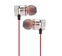 GOWENIC Stereo Earphone Headphone Headset In-Ear Headphone Earphone Fpr Phone (Red)