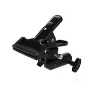 GOWENIC Studio Light Stand Clamp Rotatable Grip For Reflector | Ideal Gift For Photographers, 360 Head, Anti Slip Rubber Coated Jaws, Multi Use Photo Studio Accessory
