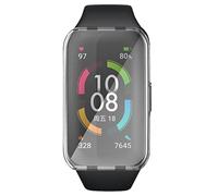 GOWENIC TPU Watch Screen Protector Board Full Cover Durable for Band 6 7 6Pro, Watch Accessories Resistant to the Impact (Transparent)