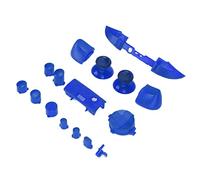 GOWENIC Trigger The Complete Kitchen Button ABS Module Kit Full Kits Mod Buttons for X Series for The Series Controller S, Personalize Your Controller (Clear Blue)