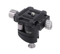 GOWENIC Tripod Ball Head, Aluminum Alloy 20mm Ball Diameter with Plate and Bubble Level, for Mirrorless Cameras Compact Lenses Smartphones