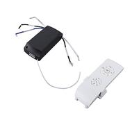 GOWENIC Universal Ceiling Fan Remote Control Kit, Wireless Ceiling Fan Light Remote, 85-240V, Long Distance Signal Penetrates Walls, Timing Function, Perfect Replacement, Durable ABS,