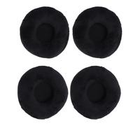 GOWENIC Velvet Memory Foam Headphone Earpads for ATH-S200BT, SJ33, ESW9, ESW10, ES10 | 75mm Replacement Cushions for ATH-SJ and -ES Series (Black)