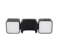 GOWENIC Vlog Fill Light Magnetic USB C Rechargeable 300mAh | Creator Lighting, Adjustable Brightness, Clamp On Gear, Size