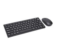 GOWENIC Wireless Keyboard Mouse Combo, 78 Keys Traditional Chinese Layout 2.4GHz Ultra Slim Lightweight, with Spill Resistant Keys and Quiet Mouse, for Computer Desktop PC Laptop
