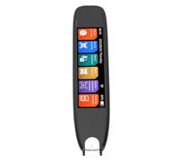 GOWENIC Wireless Reading Pen with 3.7 Inch Touch Screen, Fast Translation and Voice Recognition, for Language Learners, Black