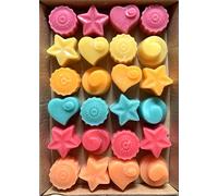 Gower Coast Crafts Handmade Premium Quality Highly Scented Wax Melts. 24 x 5g Melts in each pack (Christmas)