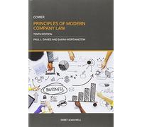 Gower & Davies: Principles of Modern Company Law (Classics) by Paul Davies (2016-07-22)
