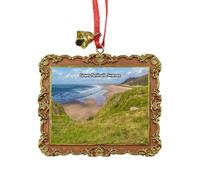 Gower Peninsula Swansea Wales UK Travel Souvenir Xmas Tree Ornament Hanging Pendant Home Christmas Party Decoration