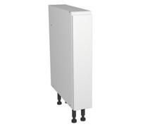 Gower Rapide+ Capri White Pull Out Cabinet - 150mm - Soft Close Drawer - Adjustable Shelves & 16mm Mfc Kitchen Unit Cabinet