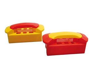 Gowi Sand Brick Shaper - Pretend Play, Age 3+, Outdoor Use | Sturdy & Colourful, Ideal for Home, Garden & Beach Play, Encourages Imagination & Coordination, Age 1+