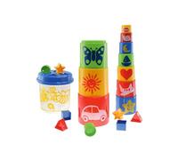 Gowi Toys Bee Shape Sorter with Stacking Blocks