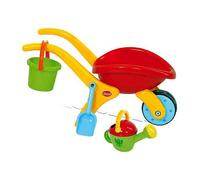 Gowi Toys Design Wheelbarrow Bucket Spade and Watering Can Set