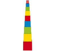 Gowi Toys Educational Square Pyramid Stacking Stacker Play Set Toy