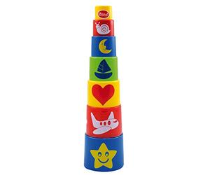 Gowi Toys Pyramid Stacker - 7 Parts