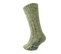 GoWith 1 Pair Women’s Wool Slipper Socks, Extra Thick Warm Non-Skid Socks, Cozy Winter Grip Socks, Model: 2043